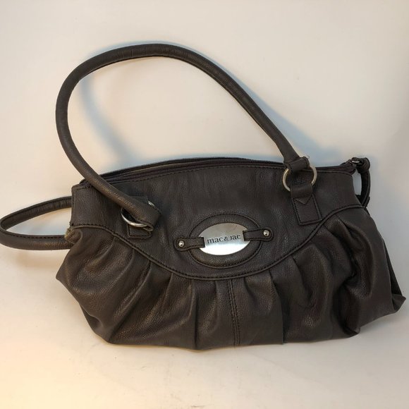 Black Fluffy Handbag with purple Flower - Picture 4 of 5